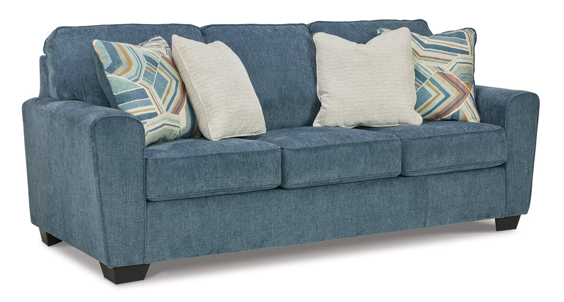 Ashley Blue Sofa & Loveseat Living Room Set