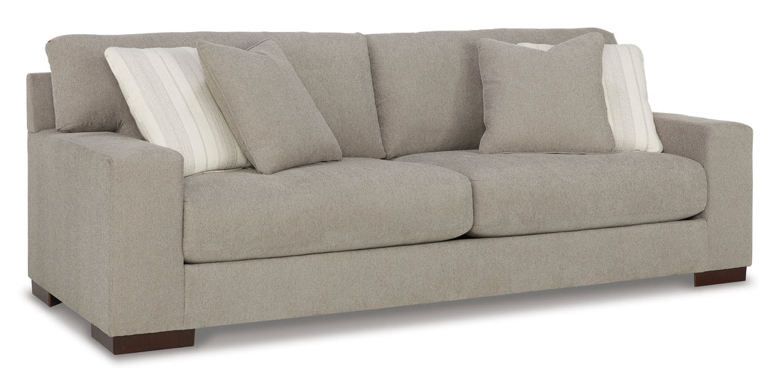 Ashley Furniture Gray Sofa & Loveseat Living Room Set