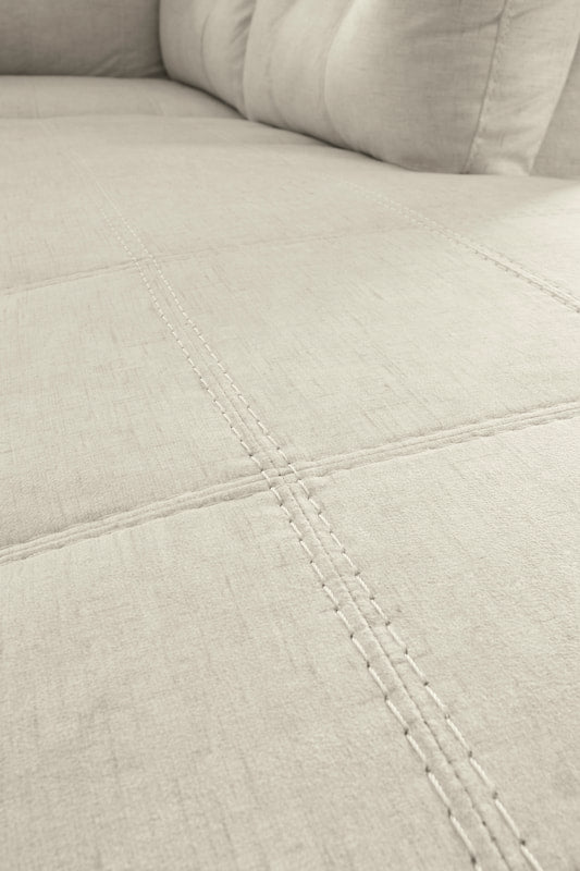 Ashley Light Tan RAF Chaise Sectional