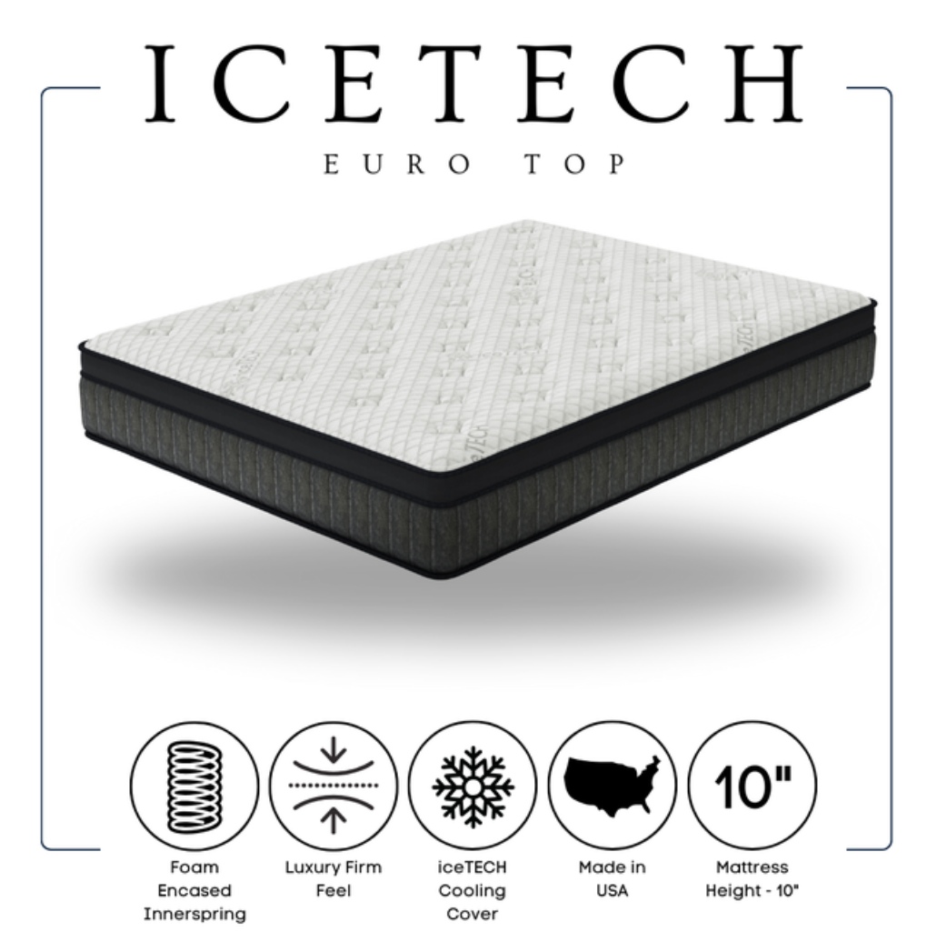 Icetech Mattress 10" Euro Top