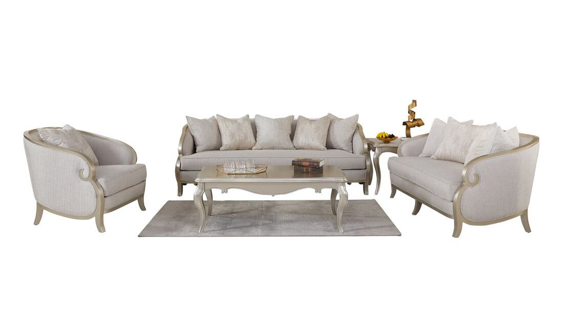 Alexandra Luxurious 3 Piece Living Room Set