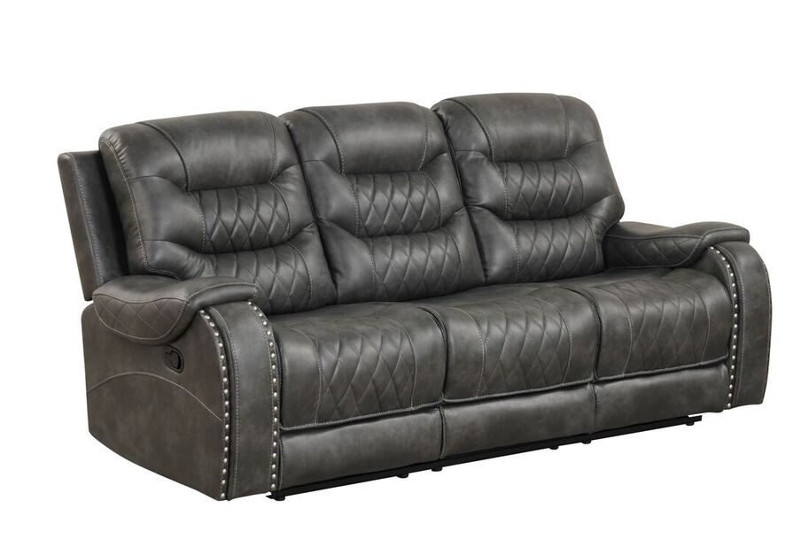 Ashley Charcoal 3 Piece Reclining Living Room Set