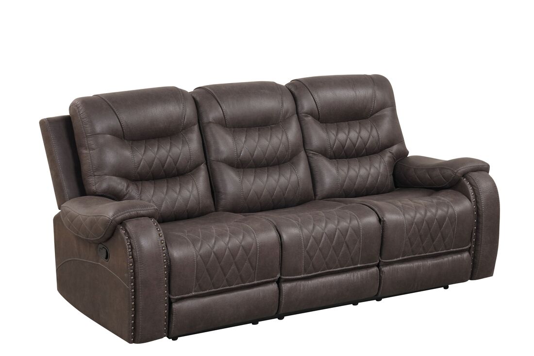 Ashley Chocolate 3 Piece Reclining Living Room Set