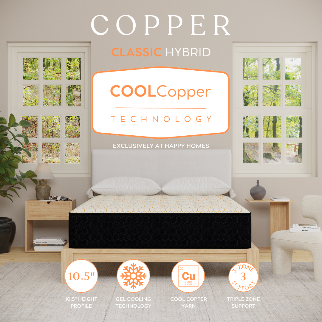 Copper Classic Hybrid Mattress 10.5"