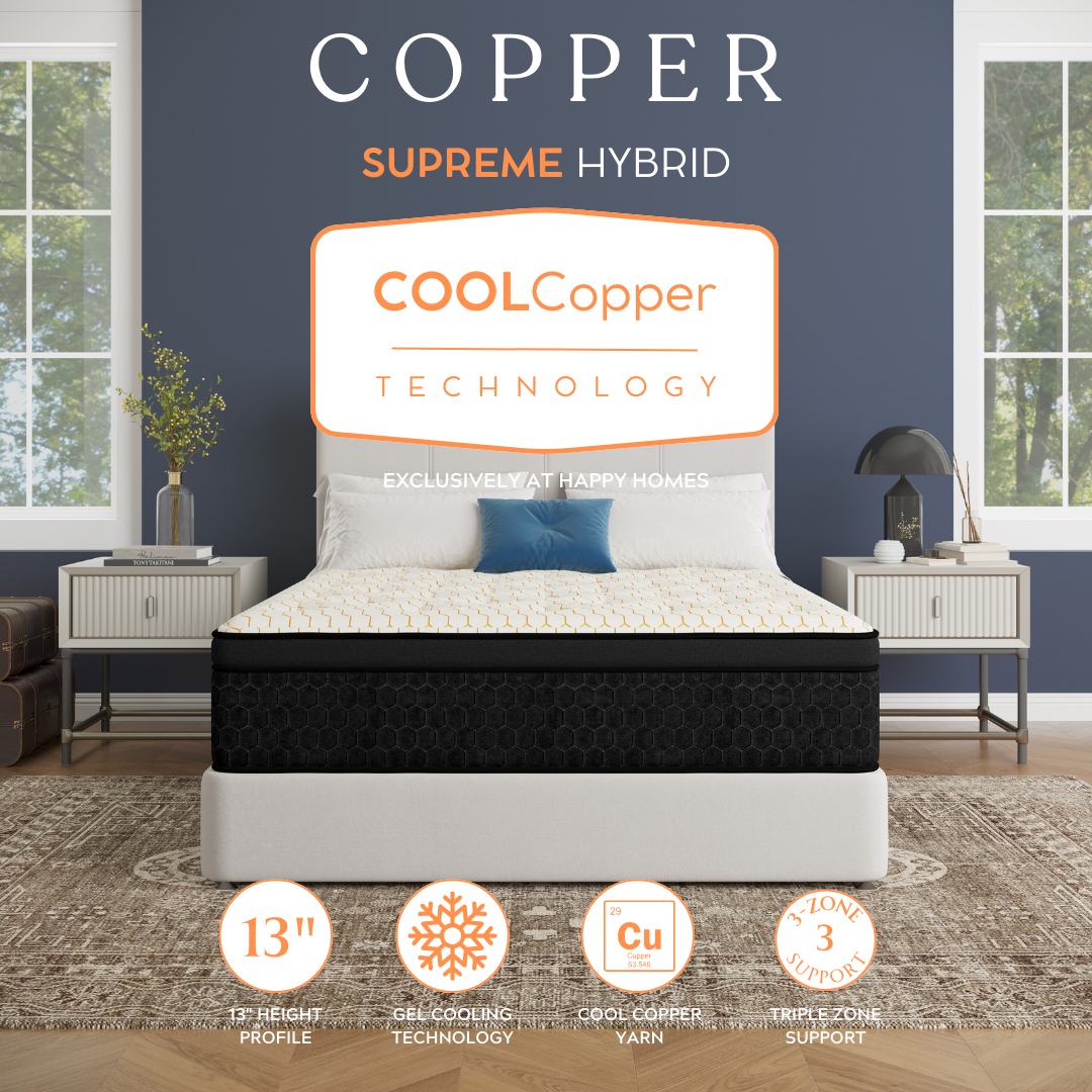 Copper Supreme Hybrid Mattress 13"