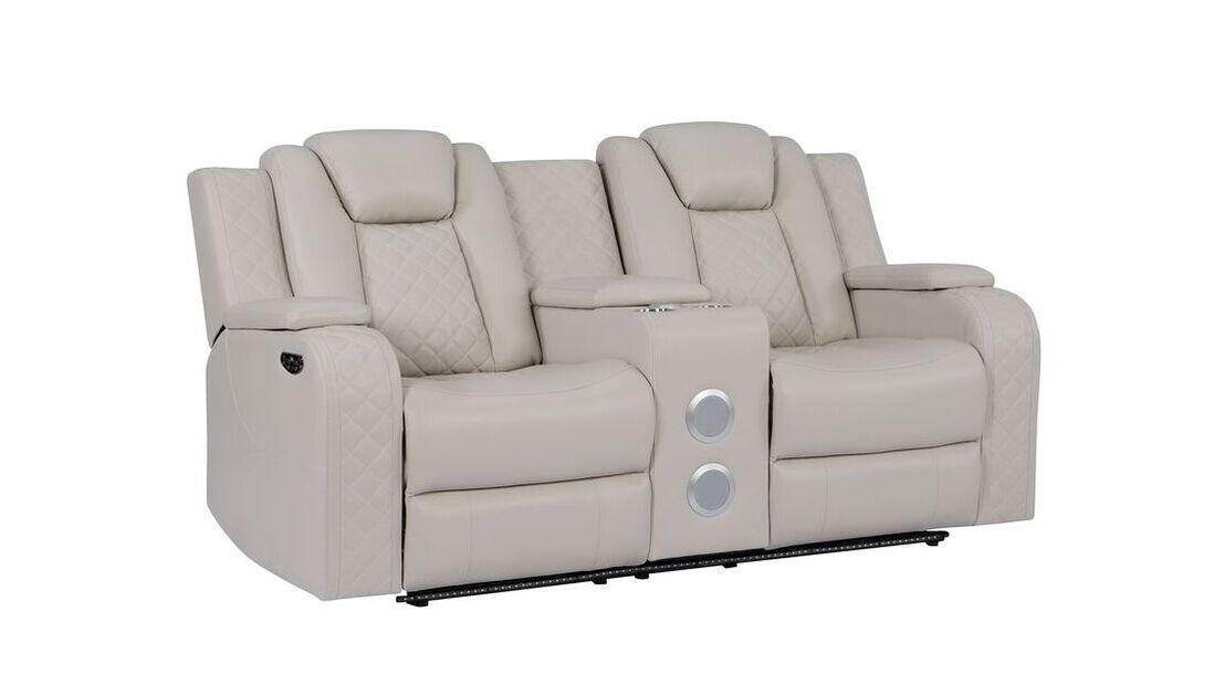 Galaxy Sand Power Reclining 3 Piece Living Room Set