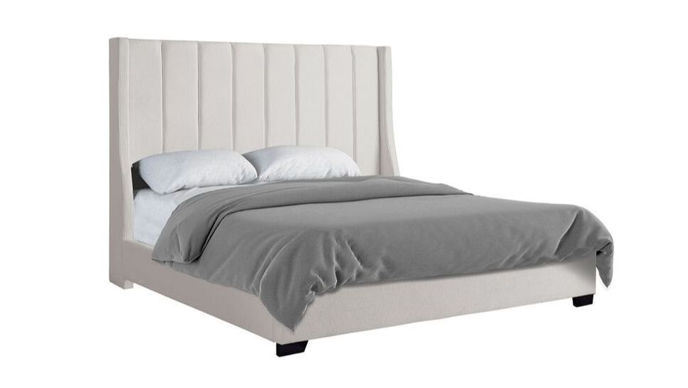 HH407 Off-White Bed King/Queen