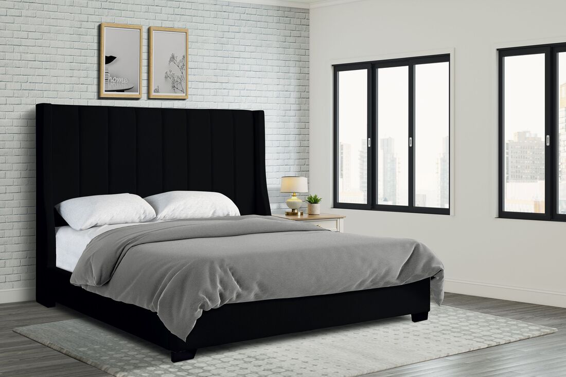 HH408 Black Bed King/Queen