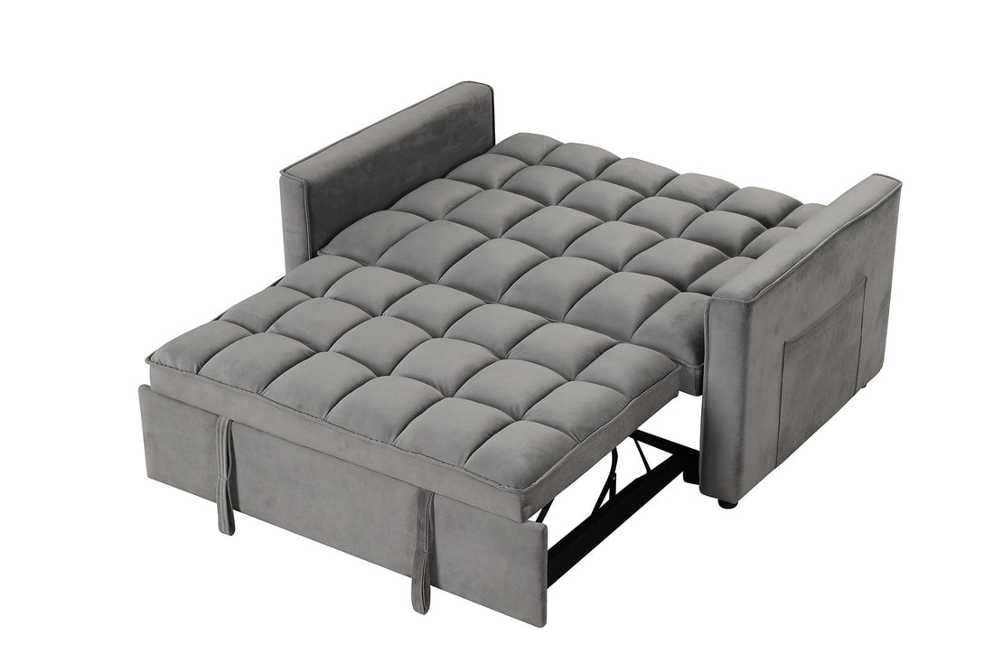 Gray Sleeper Sofa Futon