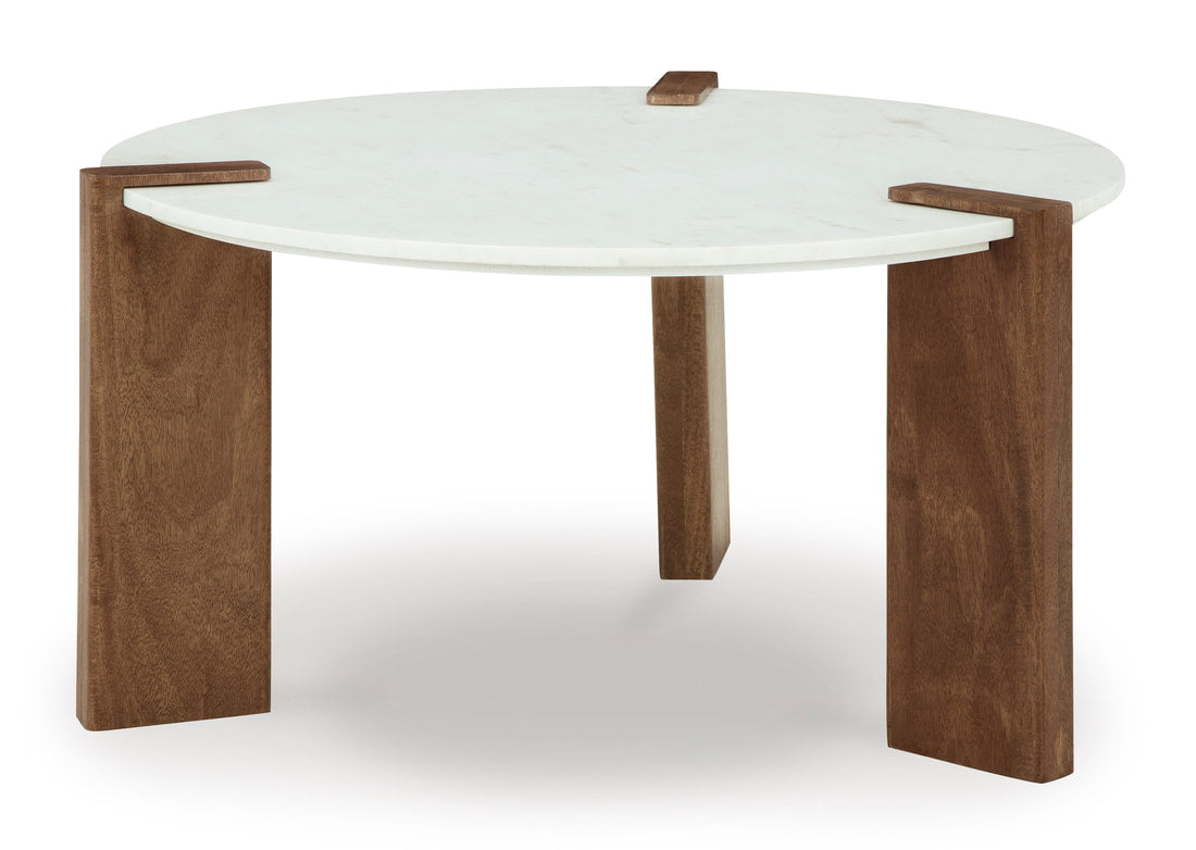 Ashley Isanti Circle Coffee Table