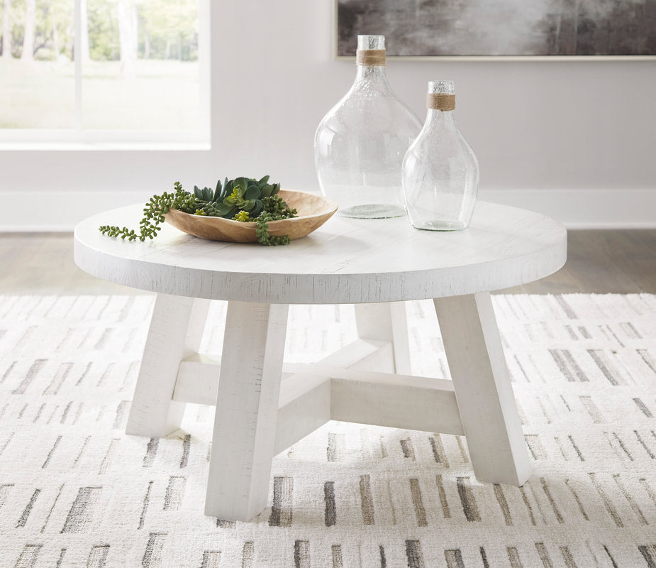 Ashley Jallison Off-White Coffee Table