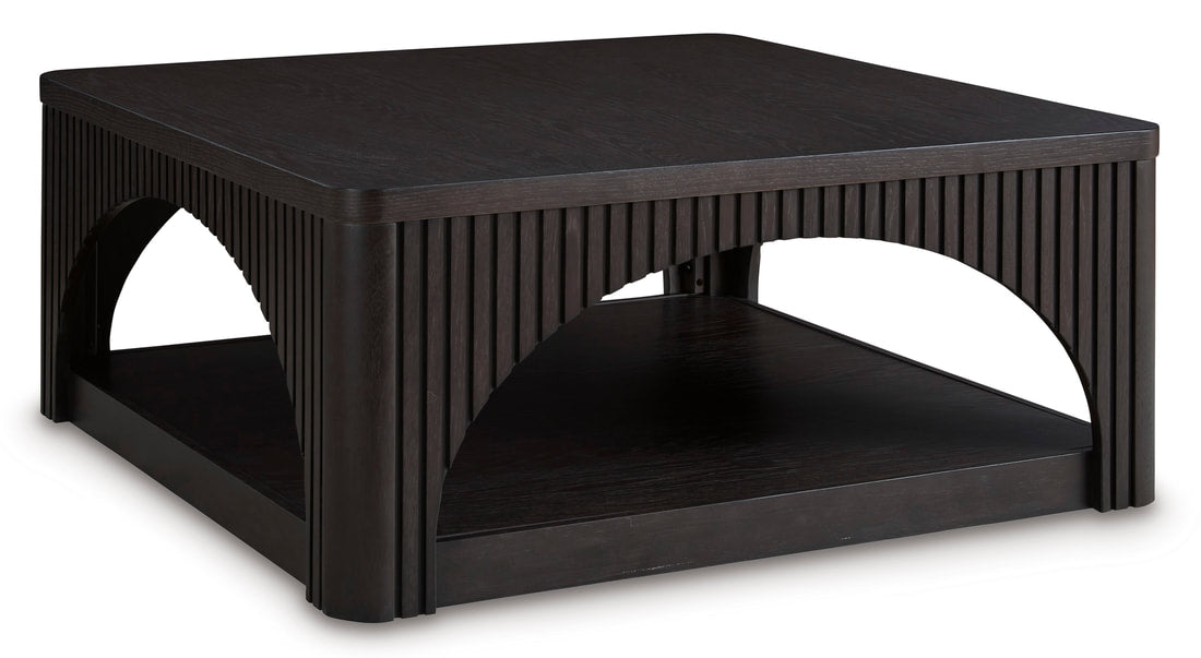 Ashley Yellink Black Square Coffee Table