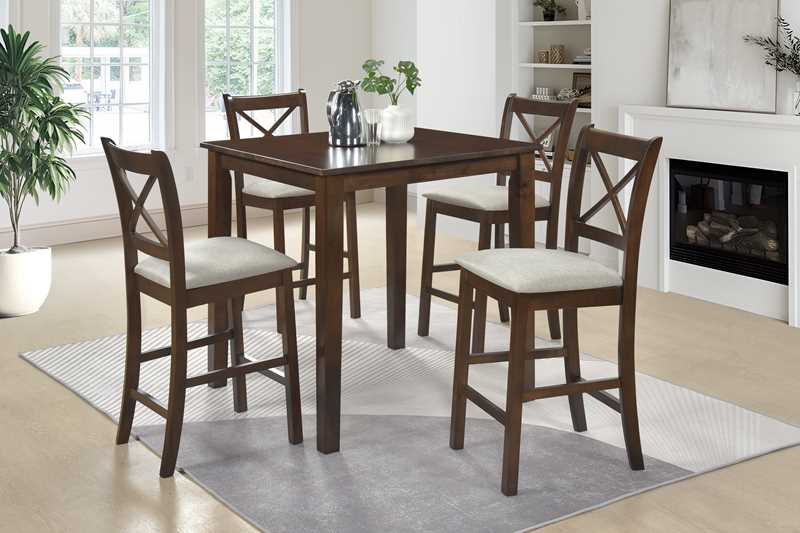 Tahoe Beige 5 Piece Dining Set