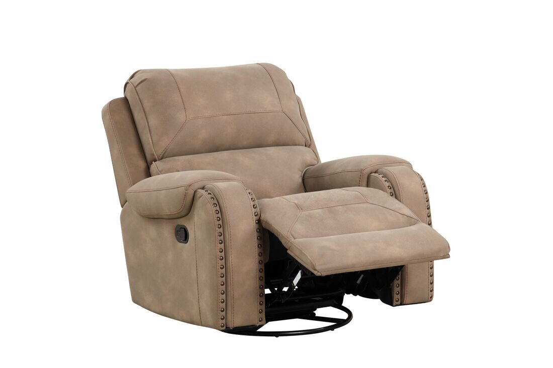 Titan Latte 3 Piece Reclining Living Room Set