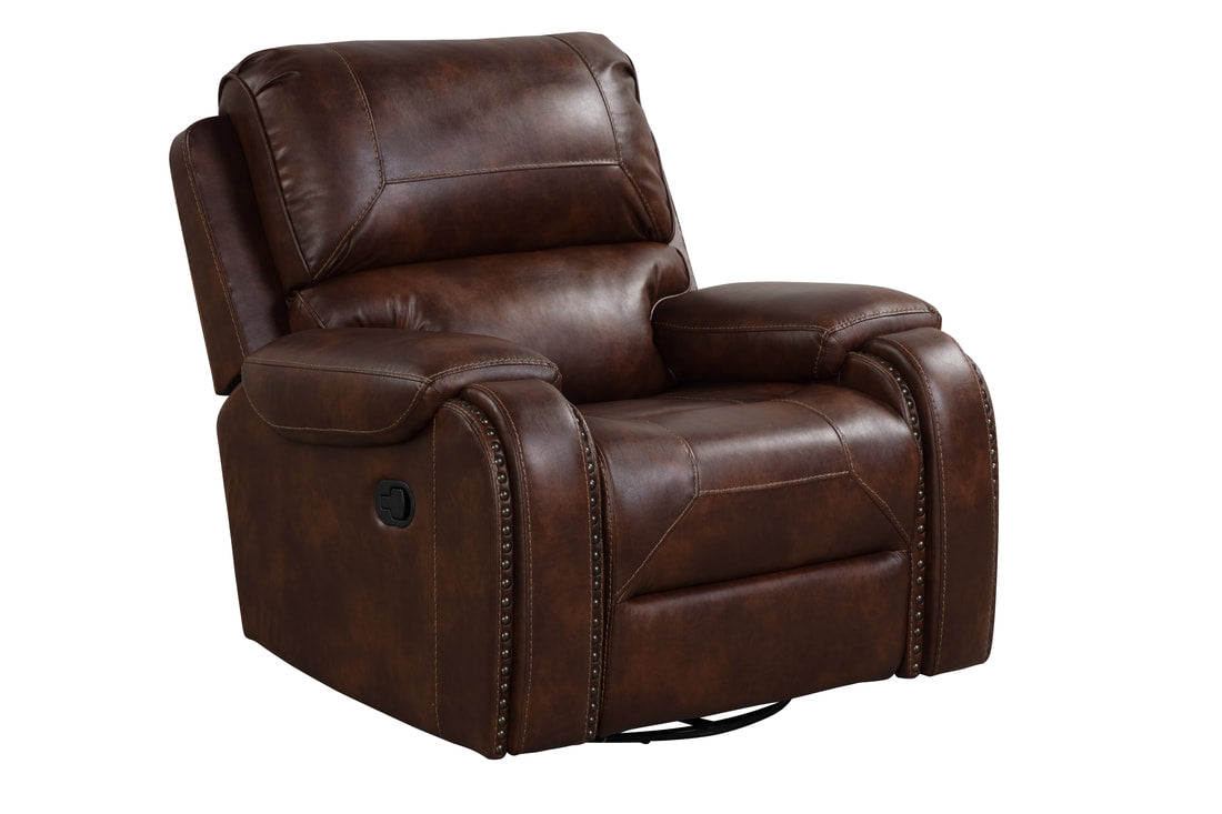 Titan Rust 3 Piece Oversized Reclining Living Room Set