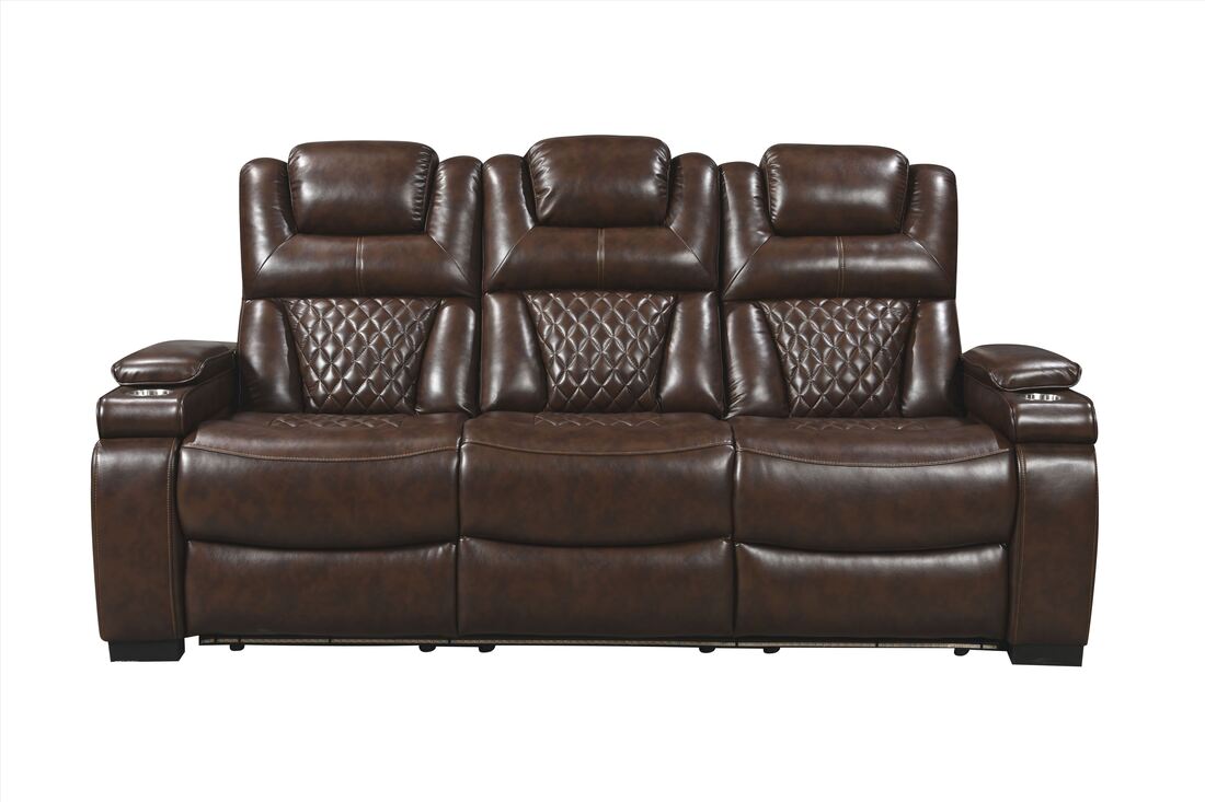 Woodland Brown 3 Piece Power Reclining Living Room Set