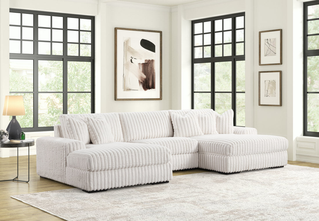 XL SUNDAY2 BEIGE 3PC Sectional
