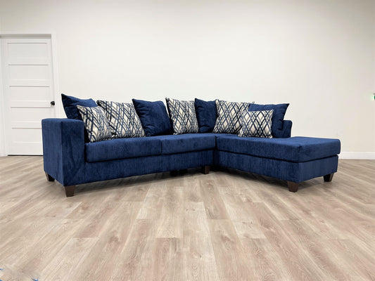 Monroe Blue Sectional