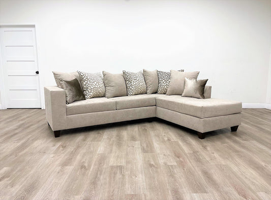 Monroe Beige Sectional