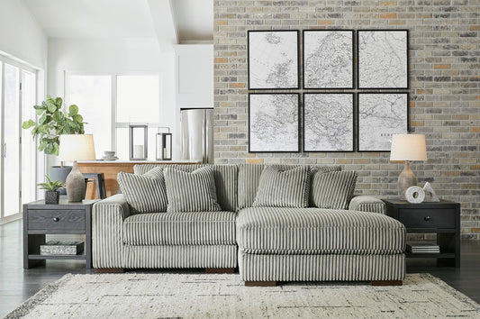 Fog Gray Oversized Sectional