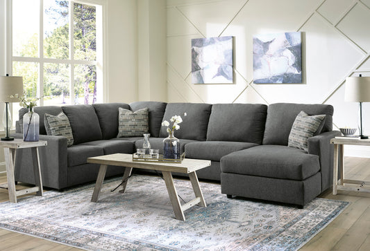 Edinfield Ashley Charcoal Sectional