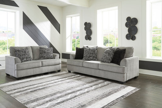 Ashley Ash Sofa & Loveseat Living Room Set