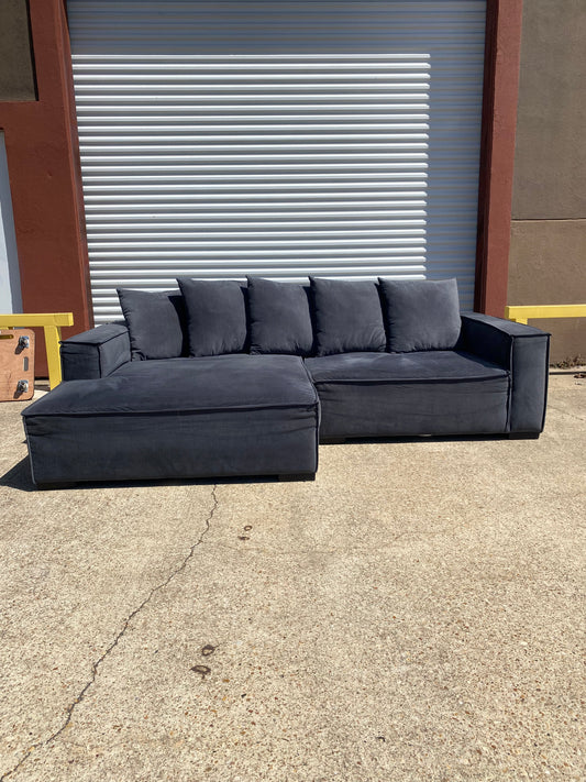 Dark Grey 2 Piece Sectional