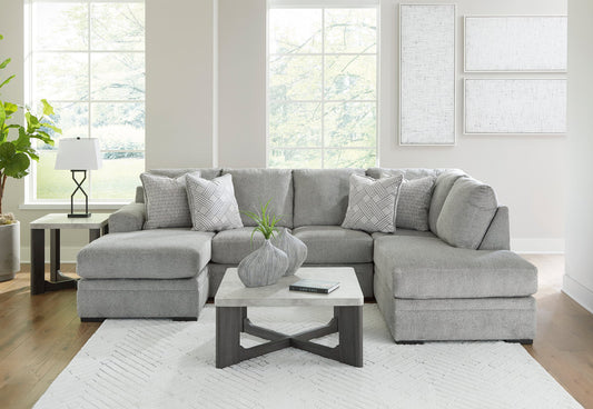 Ashley Stunning Cement Sectional