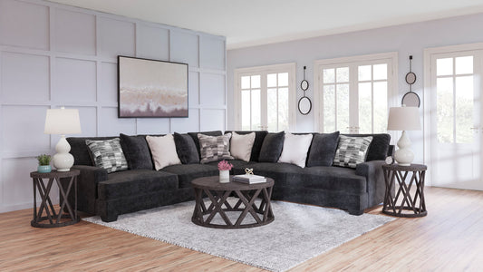 Oversized Ashley Charcoal Sectional