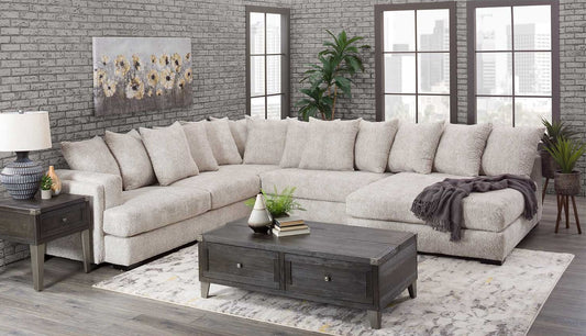 Cozy Oversized Sand Sectional