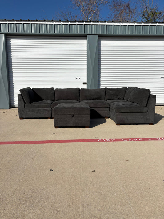 Charcoal Thomasville Modular Sectional