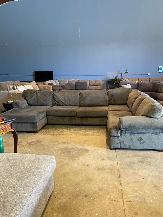 Grey Ashley Furniture U Shape Sectional