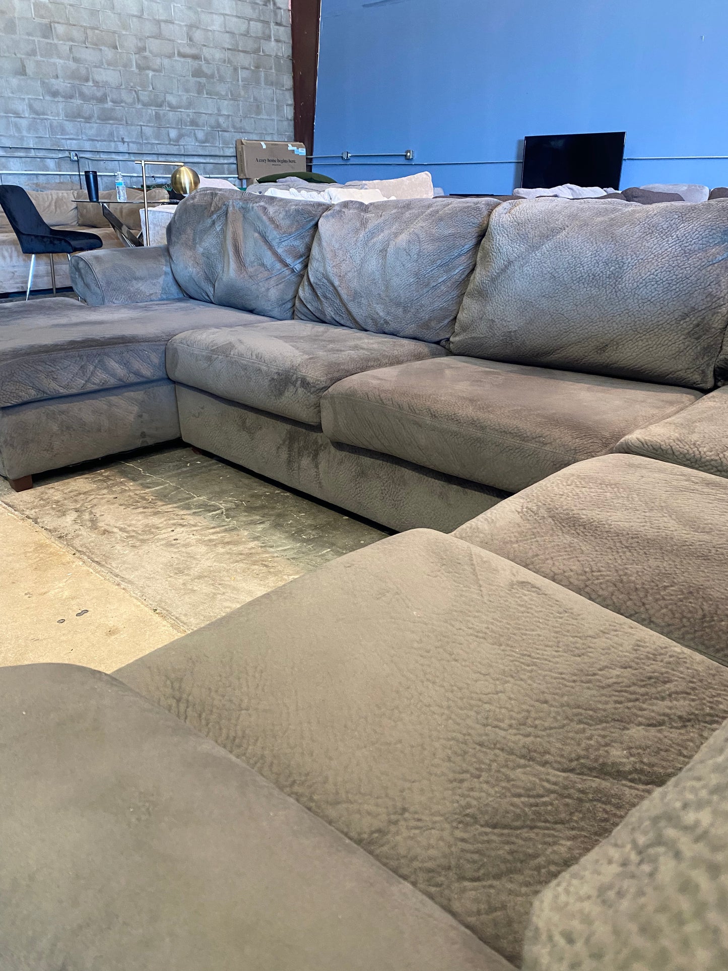 Grey Ashley Furniture U Shape Sectional