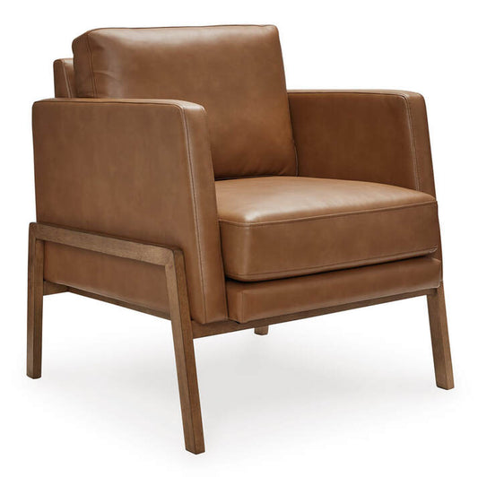 MCM Vegan Leather Accent Chair