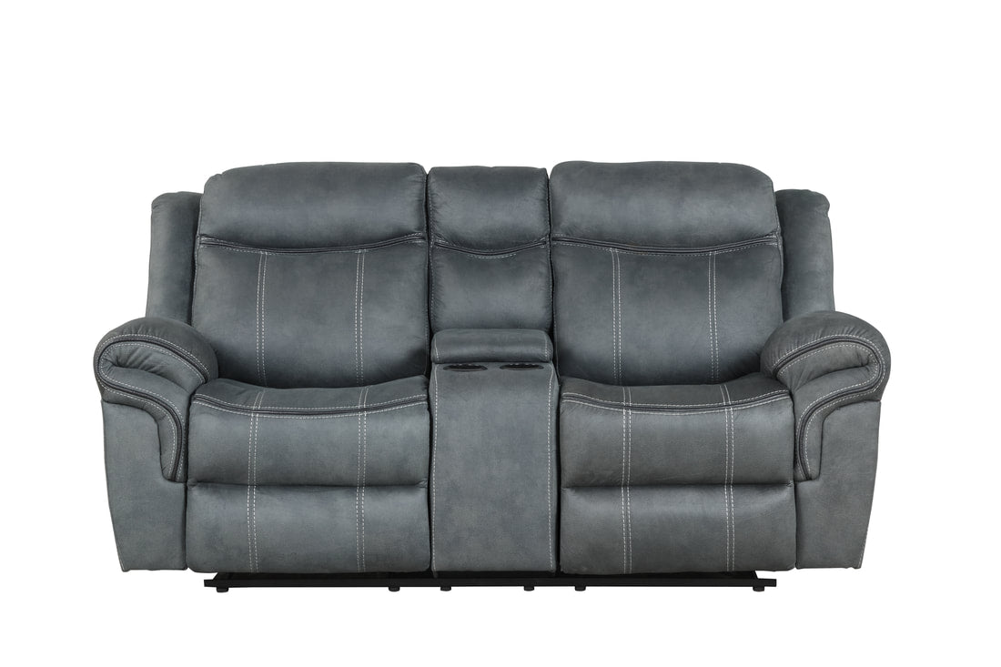 Andres Gray 3 Piece Reclining Living Room Set