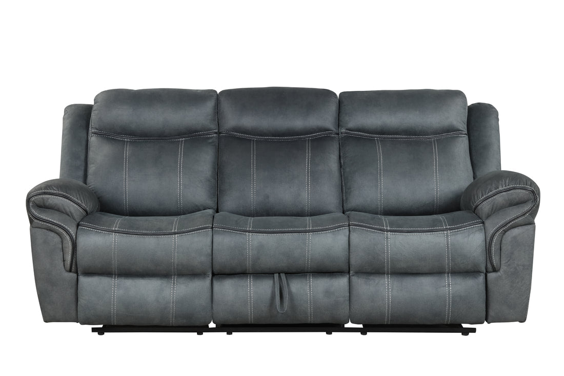 Andres Gray 3 Piece Reclining Living Room Set