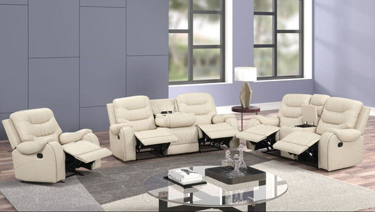 Ashley Cream 3 Piece Living Room Set