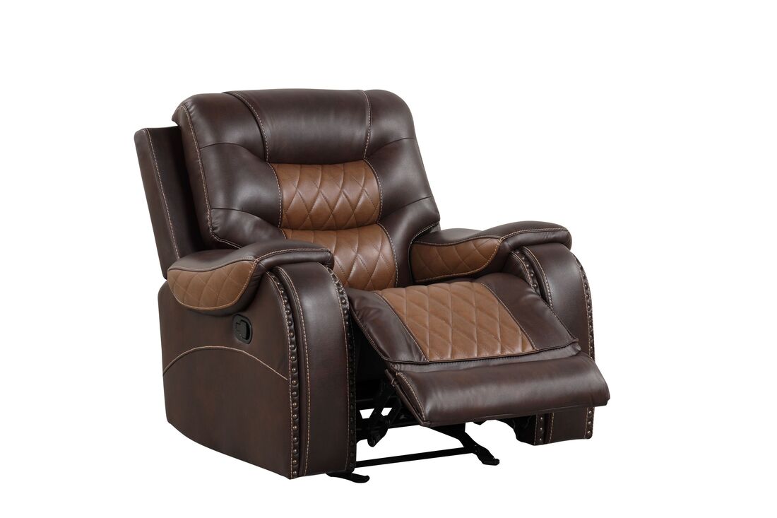 Ashley Brown 3 Piece Reclining Living Room Set