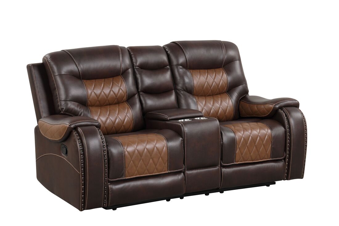 Ashley Brown 3 Piece Reclining Living Room Set