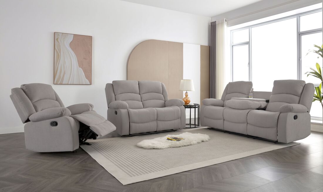 Dynamo Stone Reclining Living Room Set