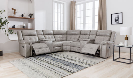 Jacob Stone Reclining Sectional Couch