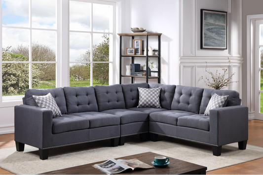 Logan - Gray Sectional