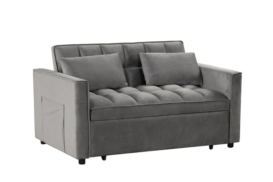 Gray Sleeper Sofa Futon