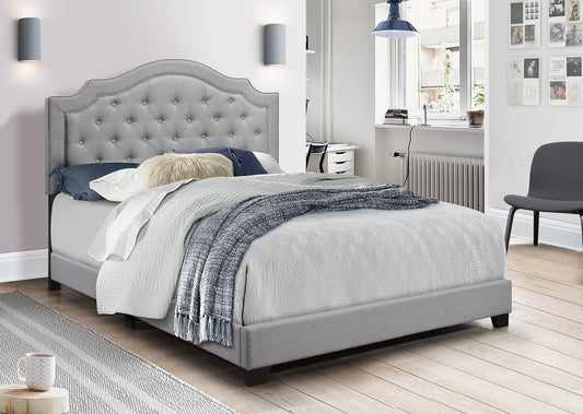 Starbed Gray Linen Bed King/Queen/Full