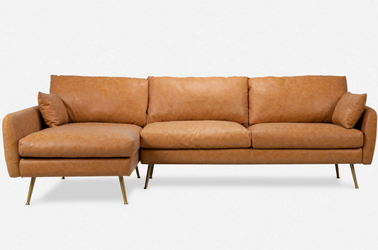 Mid Century Modern Style Sectional Couch