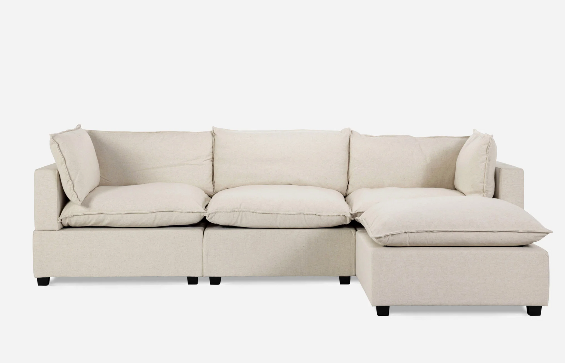 Premium Vector  Big comfy bed sofa walrus cloud home furniture logo